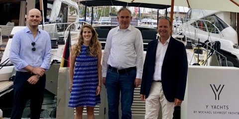 YYachts team with fast carbon sailing yachts at Palma International Boat Show