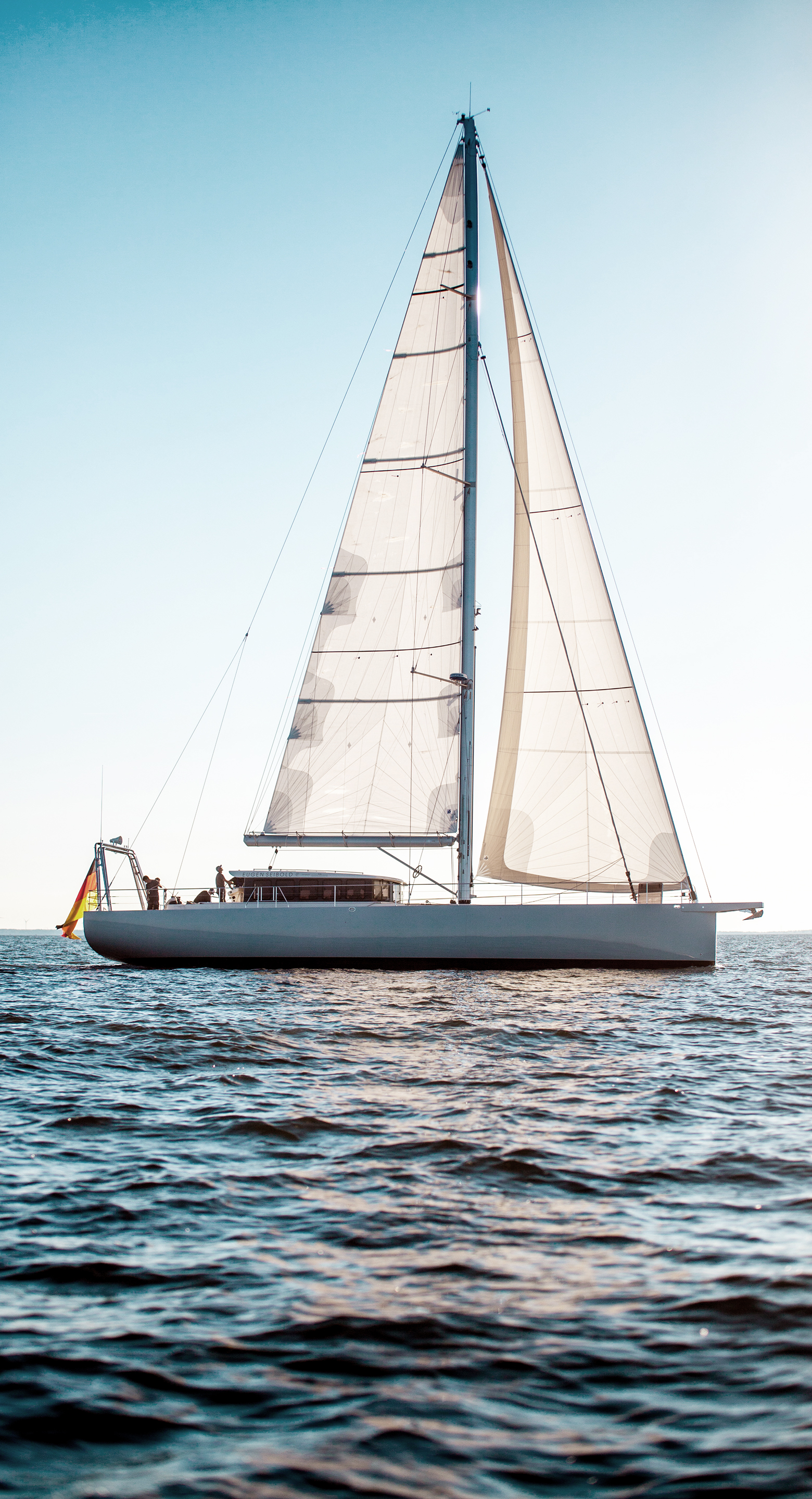 YC Eugen Seibold at sea