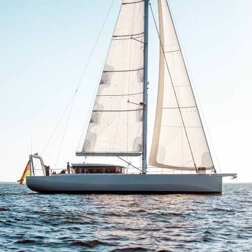 YC Eugen Seibold at sea