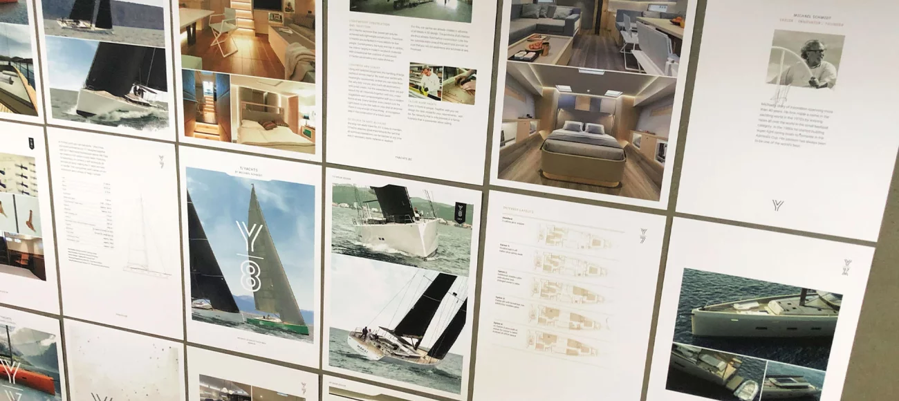 YYachts Brochure fast and luxury carbon sail boat