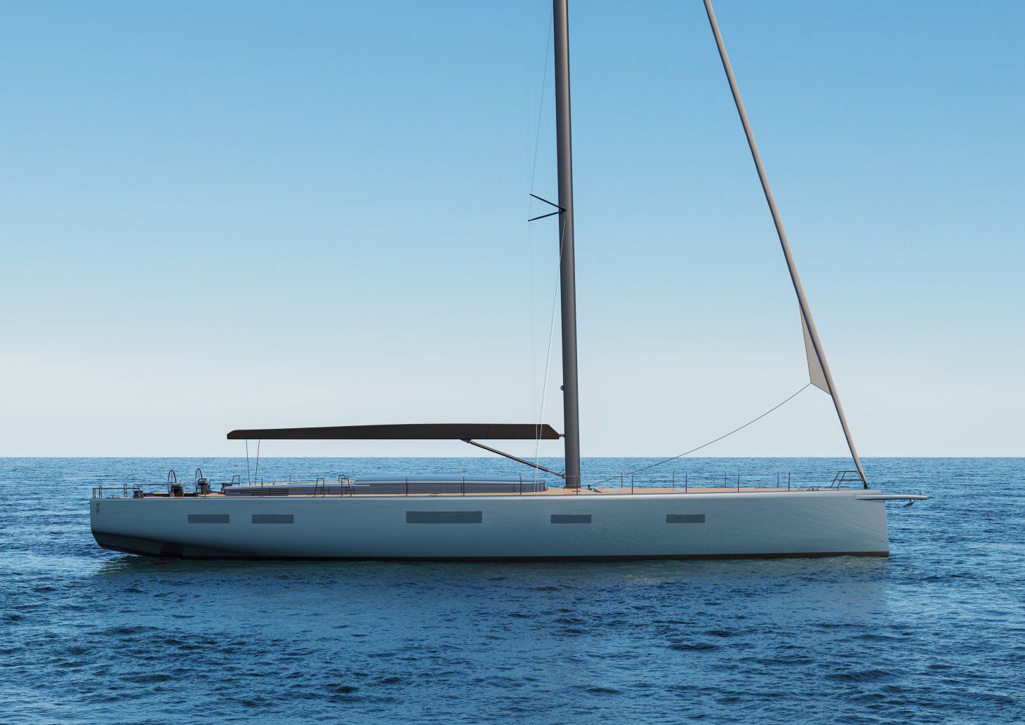 Y9 sailing yacht fast luxury 90 feet carbon boat